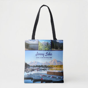 Jenny Lake   Grand Teton Mountains Tote Bag