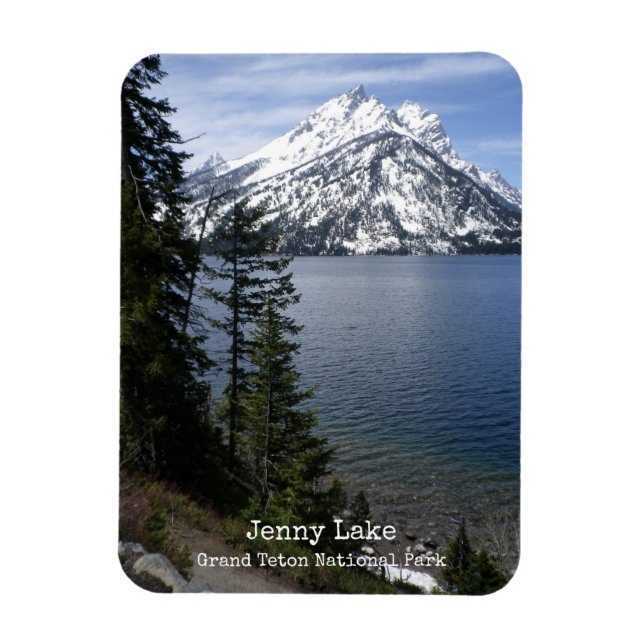 Jenny Lake Grand Teton National Park Magnet (Vertical)
