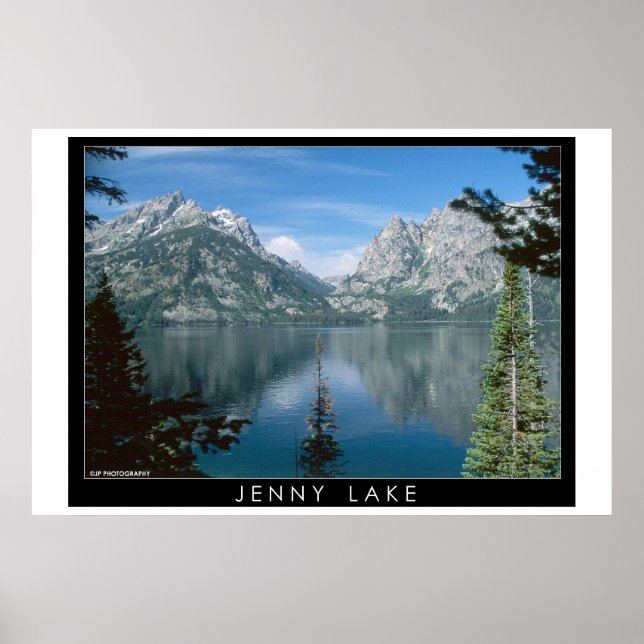 Jenny Lake Poster (Front)