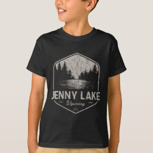 Jenny Lake Wyoming Outdoors Vintage T-Shirt