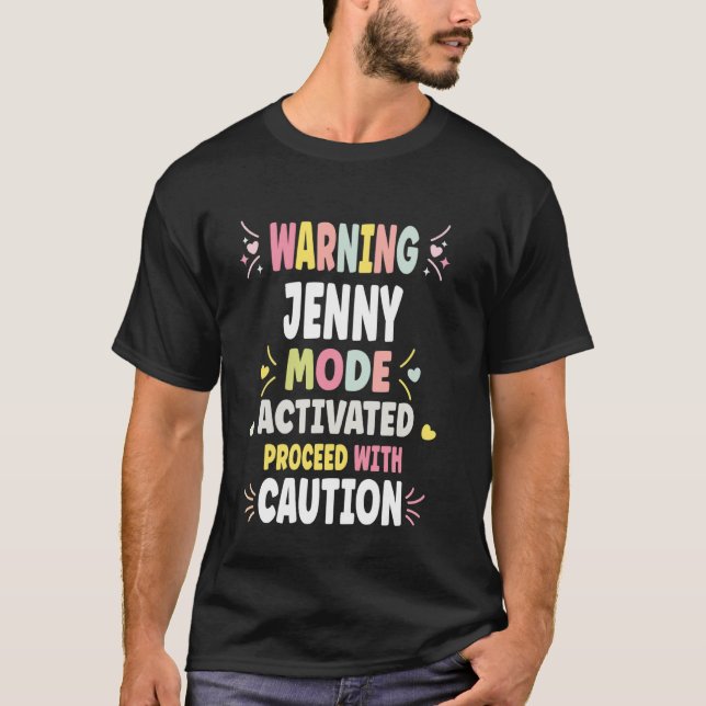 JENNY Personalised Women's Gift Custom JENNY T-Shirt (Front)