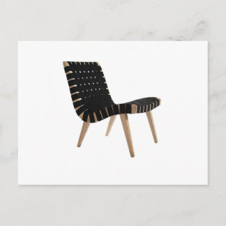 JENS RISOM by Knoll Mid-Century Modern Strap Chair Postcard
