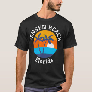 Jensen Beach Florida Summer Vacation Souvenir T-Shirt