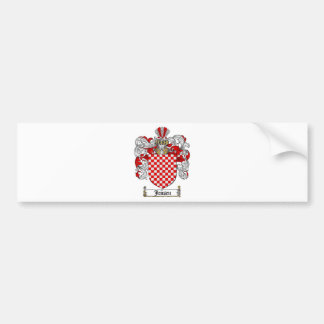 JENSEN FAMILY CREST -  JENSEN COAT OF ARMS BUMPER STICKER