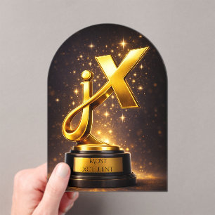 jenXcellence Award Funny Merch Acrylic Invitations
