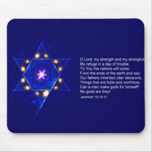 Jeremiah 16 mouse mat