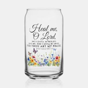 Jeremiah 17:14 Healing Bible Verse Wildflowers Can Glass