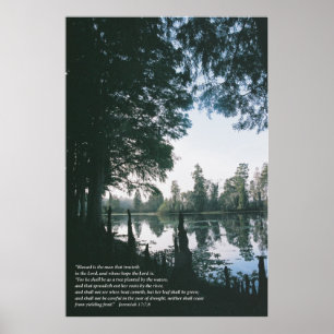 Jeremiah 17 - vertical poster