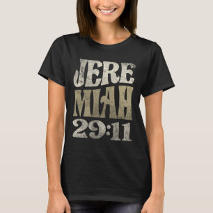 Jeremiah 29:11 Bible Verse Christian T-Shirt