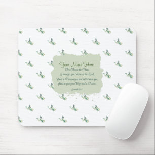 Jeremiah 29:11 Bible Verse Personalise Mouse Mat