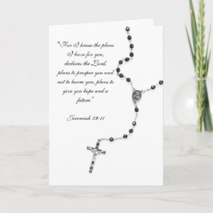 Jeremiah 29:11 Graduation Card