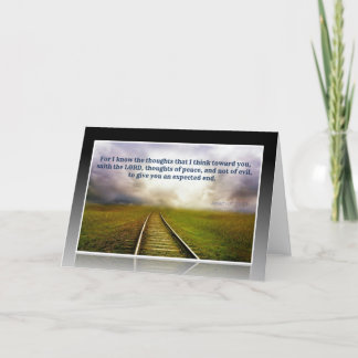 Jeremiah 29:11 - Greeting Card