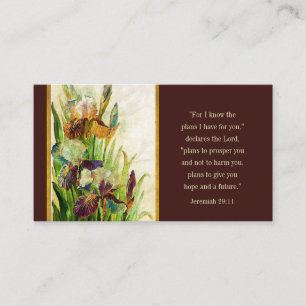 Jeremiah 29:11 I know the plans I have for you Business Card