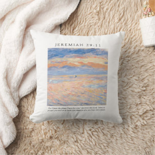 Jeremiah 29:11 I know the plans I have for you Cushion