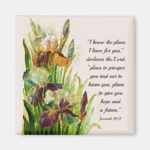 Jeremiah 29:11 I know the plans I have for you Magnet