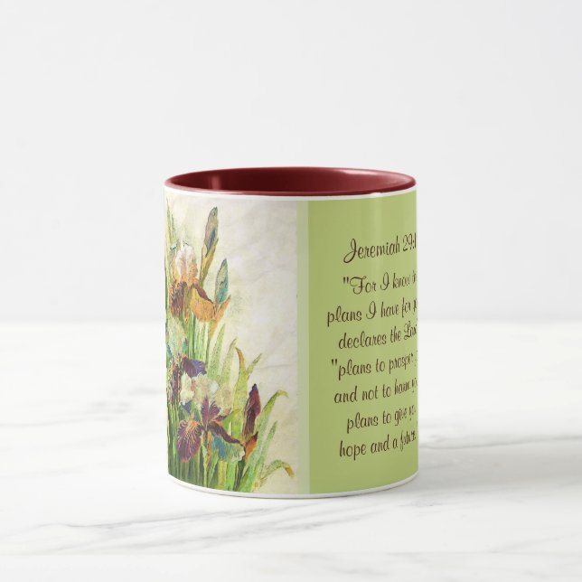 Jeremiah 29:11 I know the plans I have for you Mug (Center)