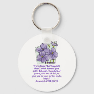 Jeremiah 29:11 key ring