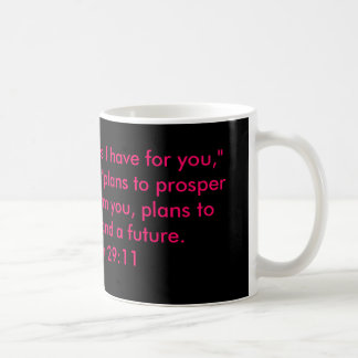 Jeremiah 29:11 Mug