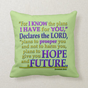 Jeremiah 29:11 Pillow