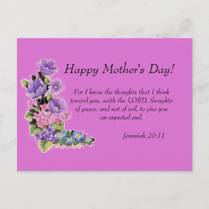 Jeremiah 29:11 postcard