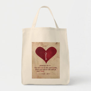 Jeremiah 29:13 Tote Bag
