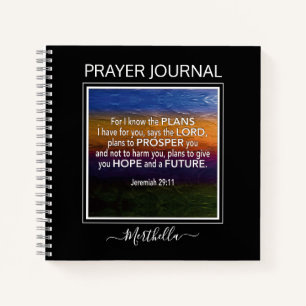 Jeremiah 29 I KNOW THE PLANS Prayer Journal