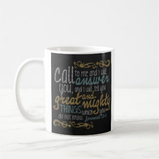 Jeremiah 33:3 Mug
