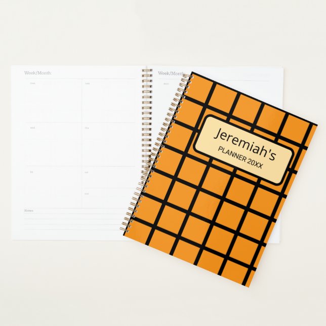 Jeremiah customisable planner (Display)