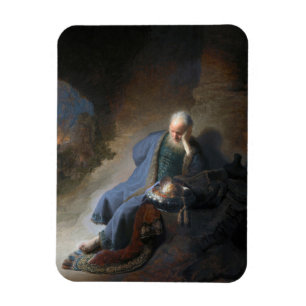 Jeremiah Destruction Jerusalem Bible Rembrandt Magnet