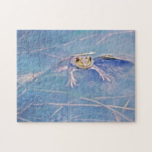 Jeremiah Fun Bullfrog Frog Puzzle