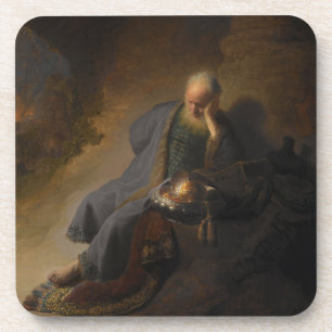Jeremiah Lamenting the Destruction of Jerusalem Coaster