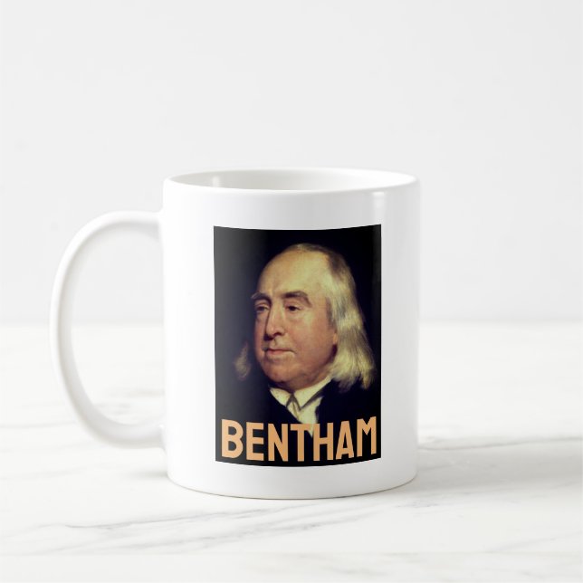 Jeremy Bentham Coffee Mug (Left)
