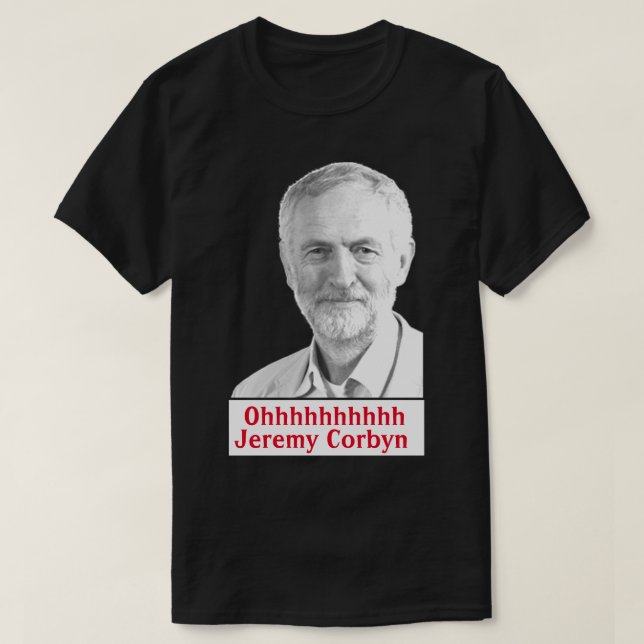 Jeremy Corbyn Glastonbury Chant tshirt Zazzle