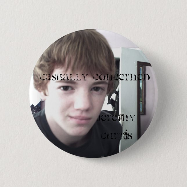 Jeremy Curtis 6 Cm Round Badge (Front)