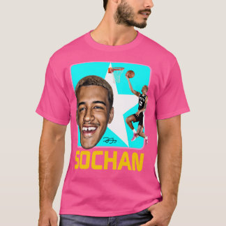 Jeremy Sochan Retro T-Shirt