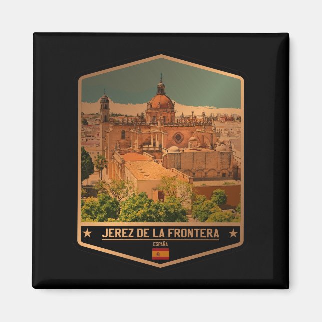 Jerez de la Frontera Magnet (Front)