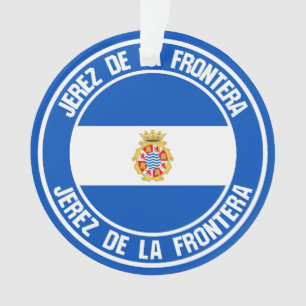 Jerez de la Frontera Round Emblem Ornament
