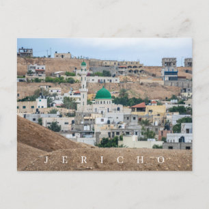 Jericho panoramic view postcard