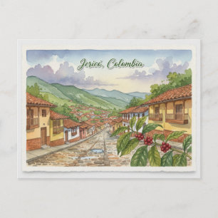 Jericó Colombia Postcard