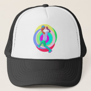 JERK DANCE logo Trucker Hat
