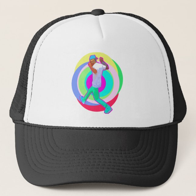 JERK DANCE logo Trucker Hat (Front)