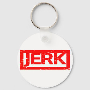 Jerk Stamp Key Ring