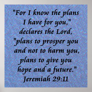 jermiah 29-11 poster