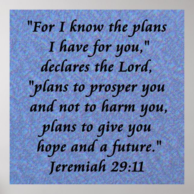 jermiah 29-11 poster (Front)