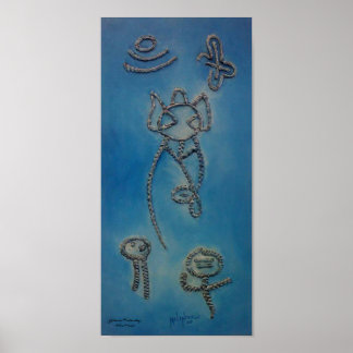 Jeroglificos Tainos Poster