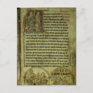 Jerome: A doctor visiting a patient Postcard