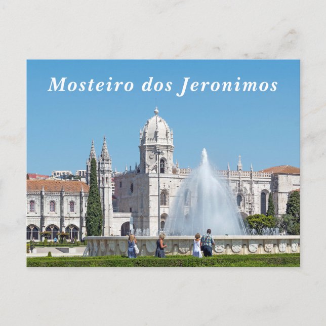 Jeronimos Monastery. Postcard (Front)