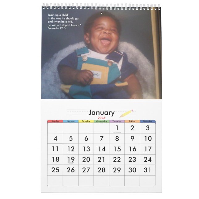 Jerrell Lyle 2011 Birthday Calendar (Jan 2026)