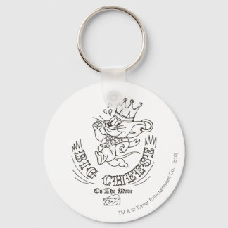 Jerry Big Cheese On The Moon 1 Key Ring