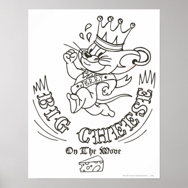 Jerry Big Cheese On The Moon 1 Poster (Front)